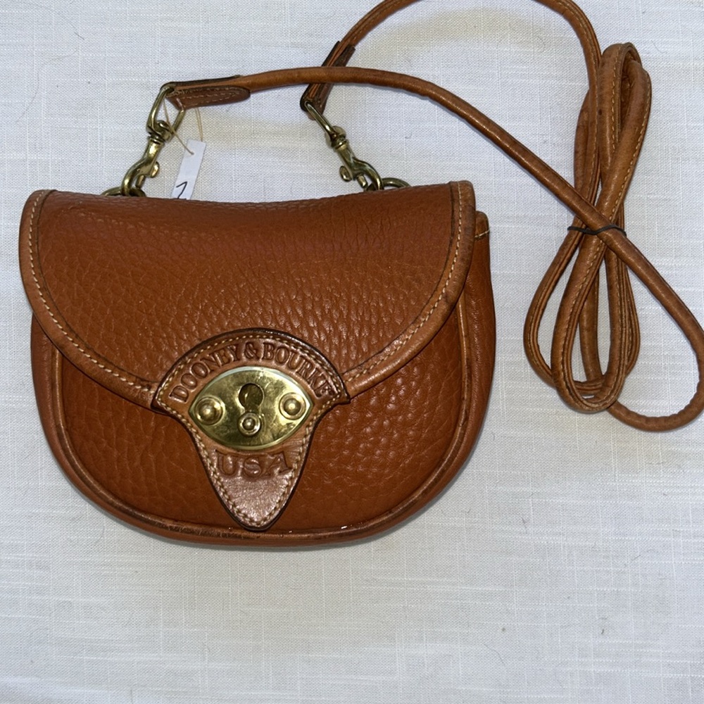 Dooney & Bourke Vintage Mini Saddlebag or Crossbody - Picture 14 of 14